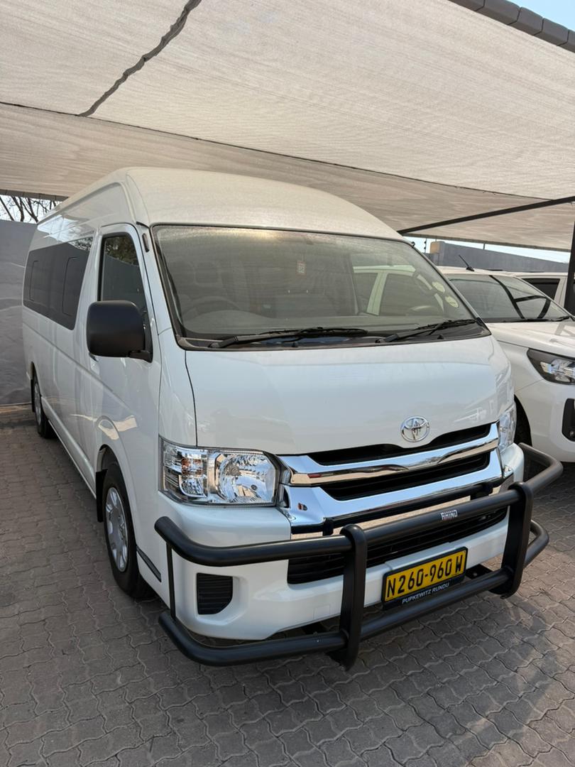 Toyota Quantum available for luxury group hire in Namibia