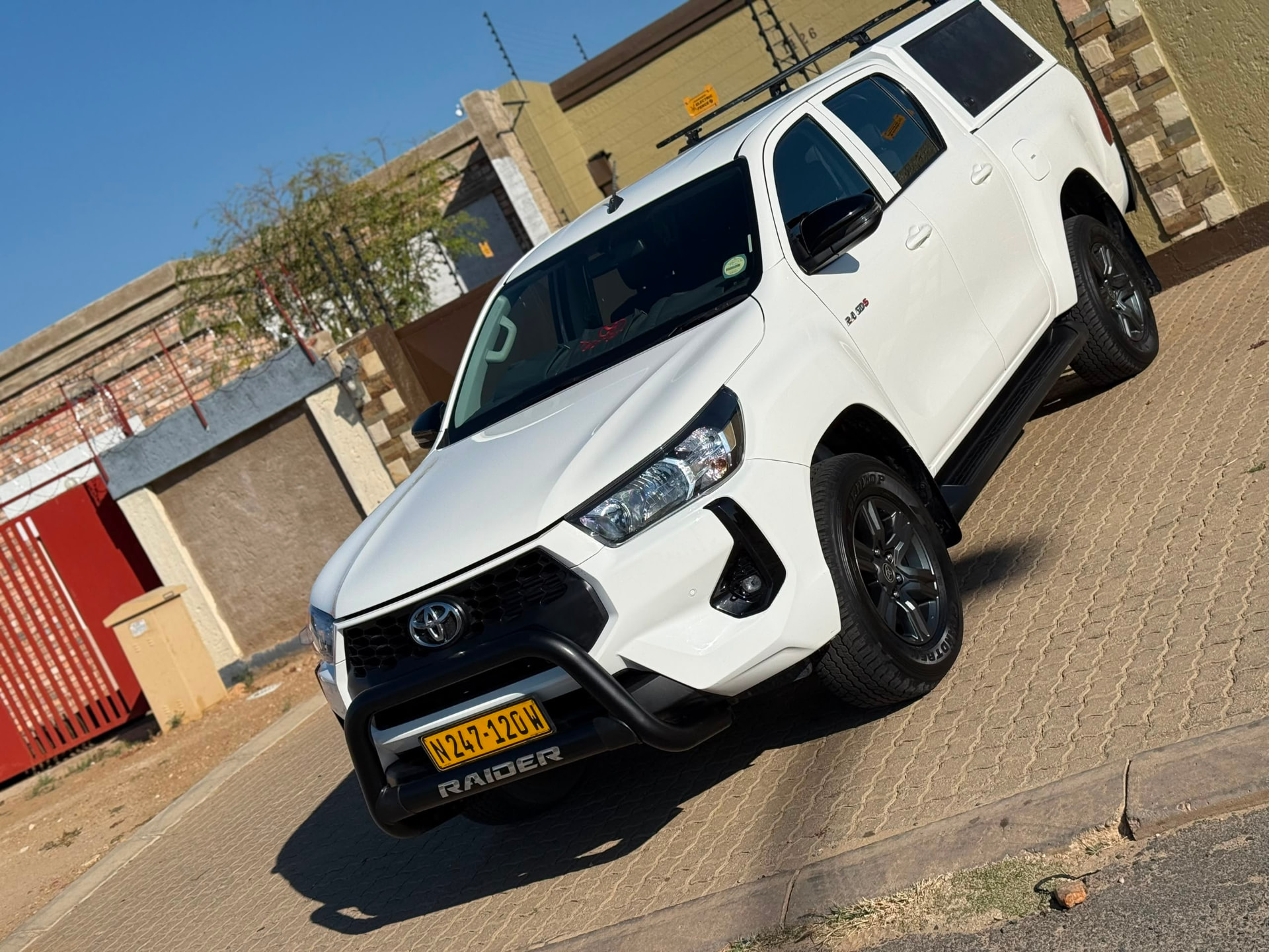 Bakkie — Toyota Hilux double cab available from New Trend Car Rental & Tours